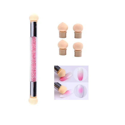 Manicure brushes.