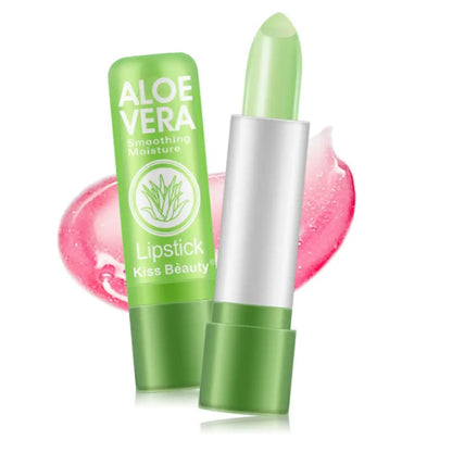 Kiss Beauty Color Changing Lipstick with Aloe Vera