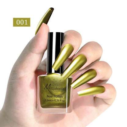 12 Esmaltes metálicos Misscheering
