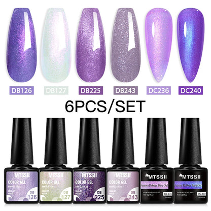 +50 Colecciones de 6 Esmaltes Semipermanentes MTSSII