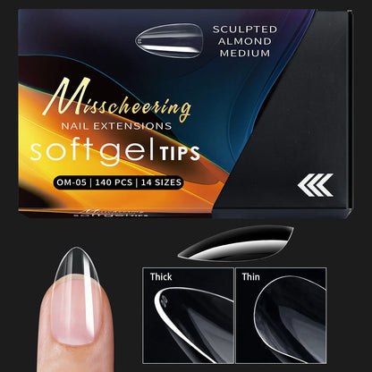 Set of 120/140 Misscheering False Nails.