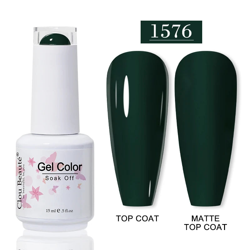 CLOU BEAUTE 30 colores de esmalte en gel de secado UV