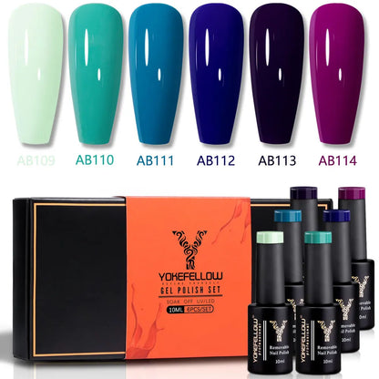 33 Sets de esmaltes en gel Yokefellow