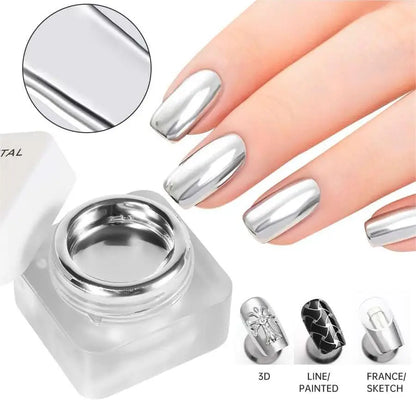 XEIJAYI Mirror Silver Metallic Polish