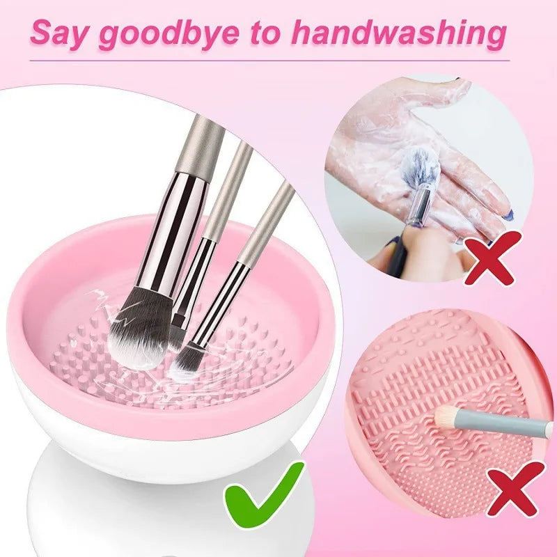 Electric Brush Cleaner.