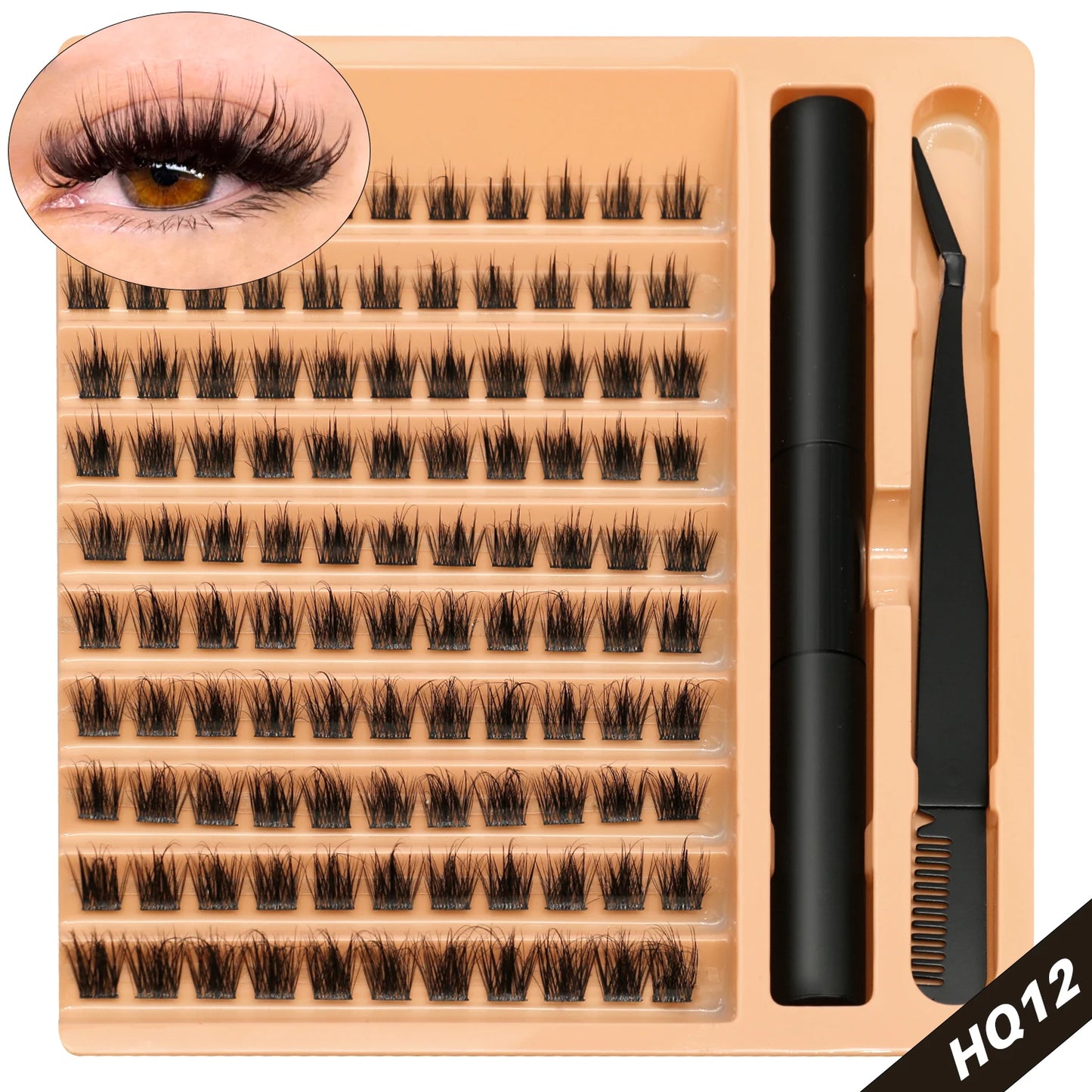 GROINNEYA Eyelash Extension Kit