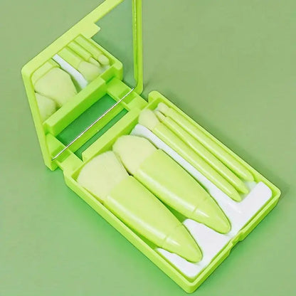 Set de 5 Brochas de Maquillaje Mini.