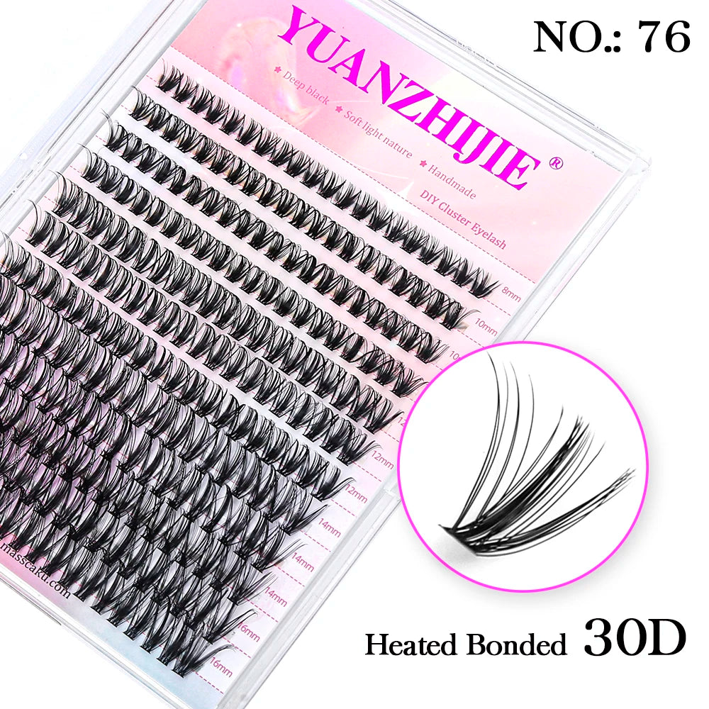 YUANZHIJIE False Eyelashes in Clusters