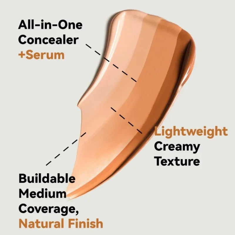 Matte Facial Foundation - BB Cream Waterproof Full Coverage