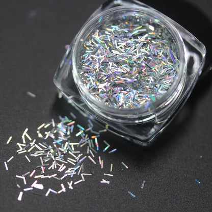 glitter para decoracion de  uñas aqsfml