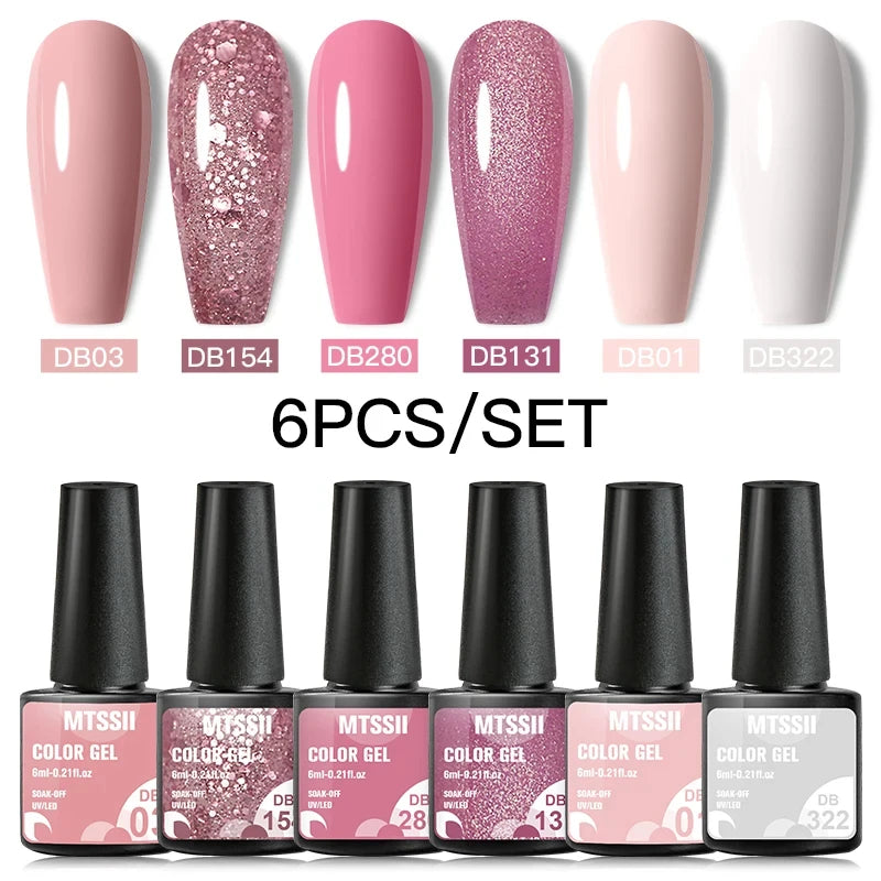 +50 Colecciones de 6 Esmaltes Semipermanentes MTSSII