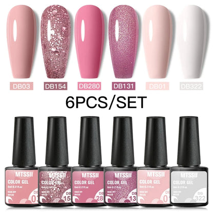 +50 Colecciones de 6 Esmaltes Semipermanentes MTSSII