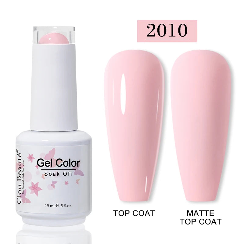 CLOU BEAUTE 30 colores de esmalte en gel de secado UV