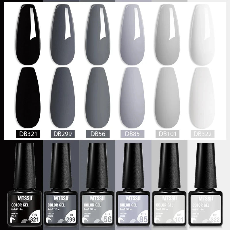 +50 Colecciones de 6 Esmaltes Semipermanentes MTSSII