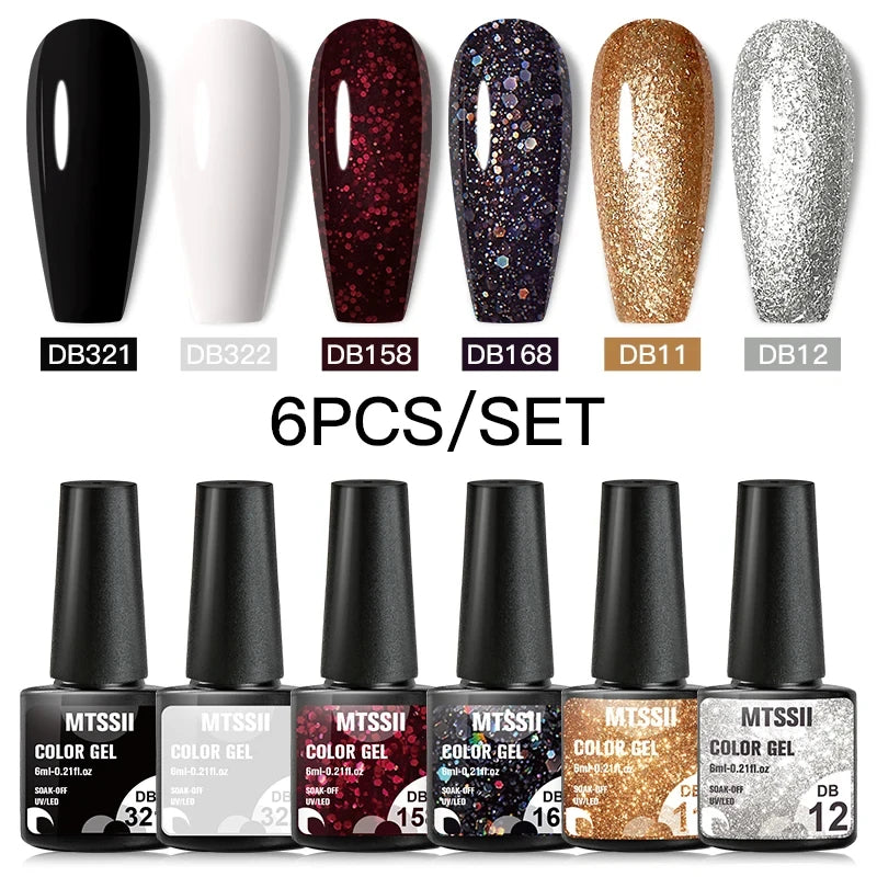 +50 Colecciones de 6 Esmaltes Semipermanentes MTSSII
