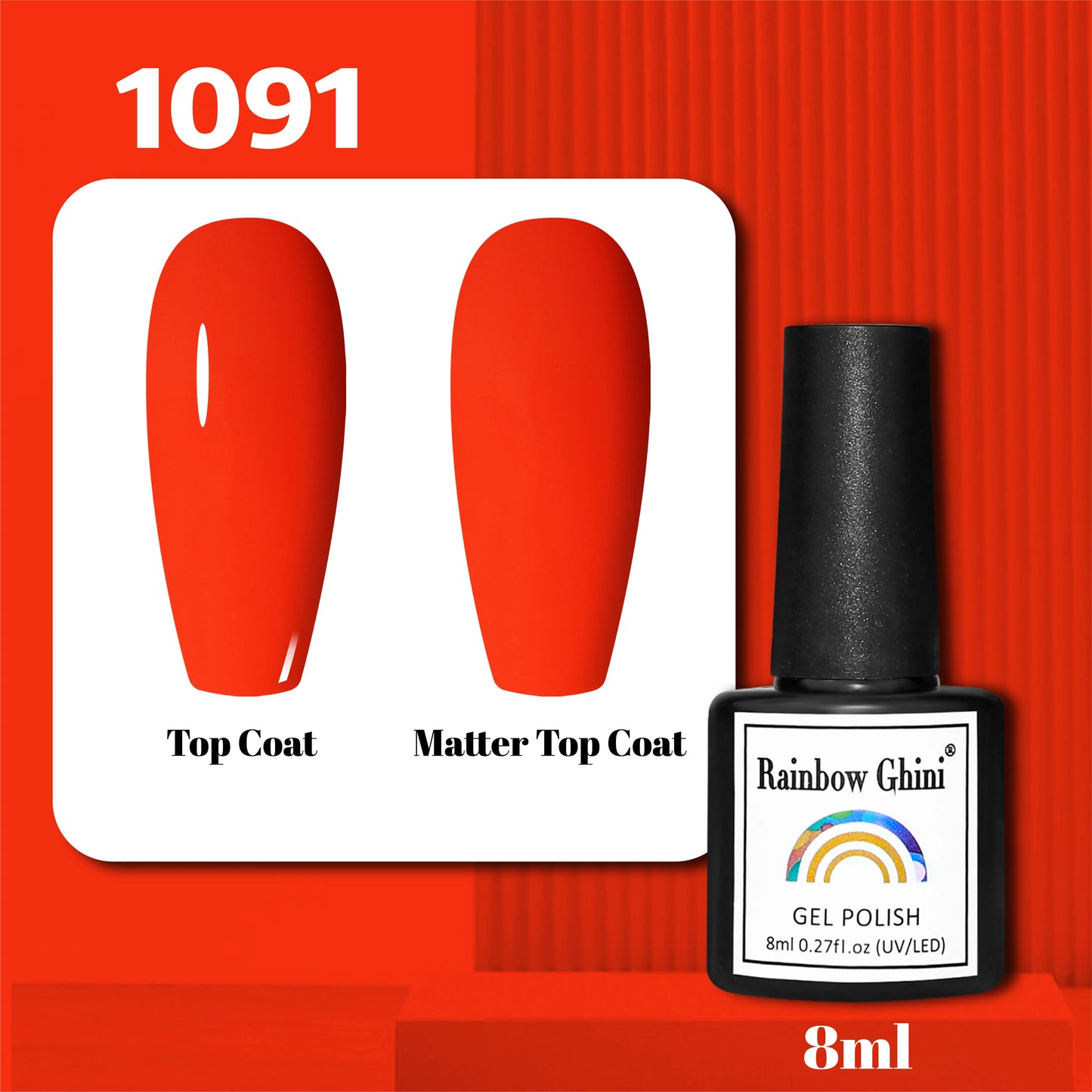 RAINBOW GHINI esmalte en gel de secado UV