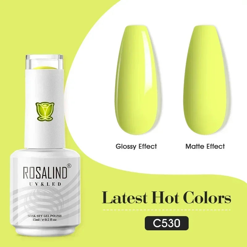 Top, Base, Prime and special ROSALIND UV drying