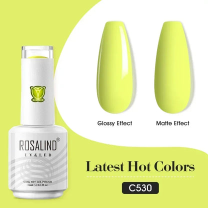 Top, Base, Prime and special ROSALIND UV drying