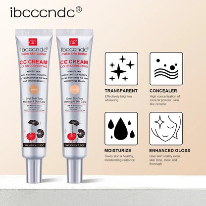 Erborian CC Cream for Face - High Coverage Moisturizing Foundation and Concealer