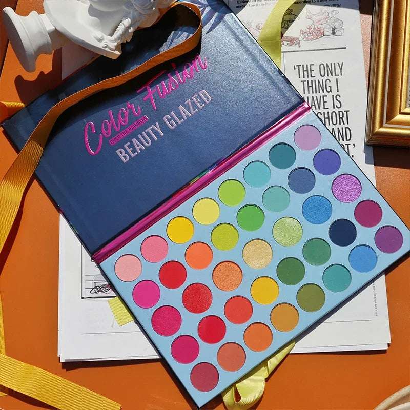 Paleta de Sombras Beauty glazed Multicolor.