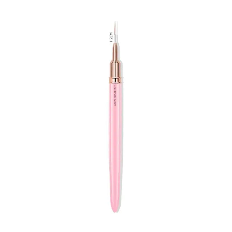 Manicure liner brushes.