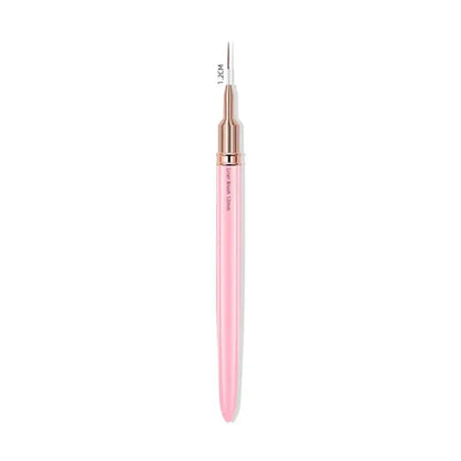 Manicure liner brushes.