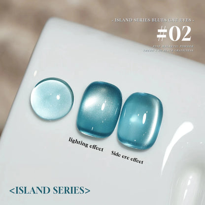 Island Series Magnetic Nail Polishes