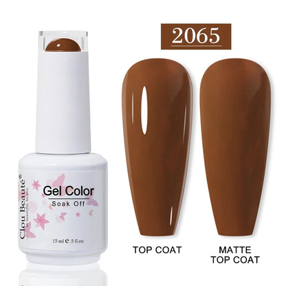 CLOU BEAUTE 30 colores de esmalte en gel de secado UV