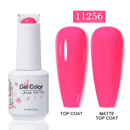 CLOU BEAUTE 30 colores de esmalte en gel de secado UV