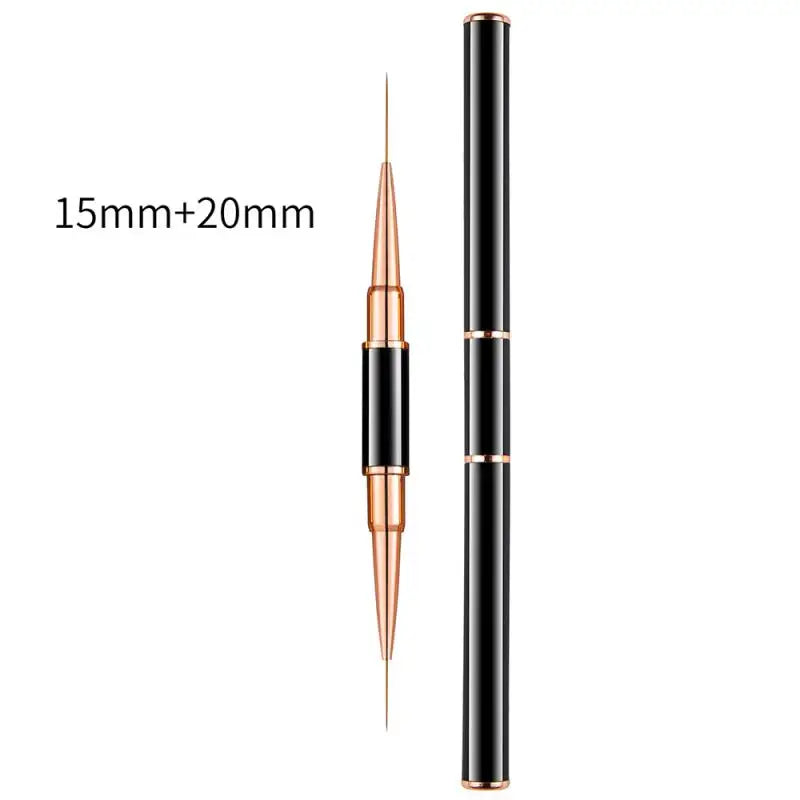 Manicure liner brushes.