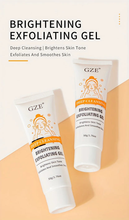 Exfoliante  facial en gel suavizante y iluminador reductor de poros.