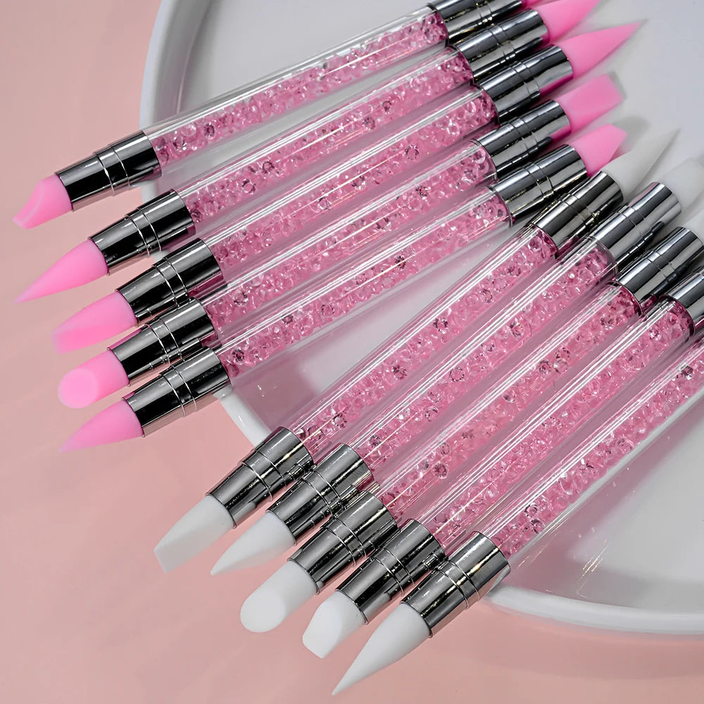 Silicone Nail Brush Set.