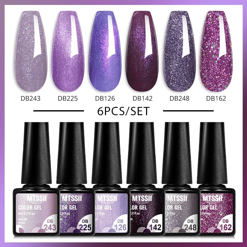 +50 Colecciones de 6 Esmaltes Semipermanentes MTSSII