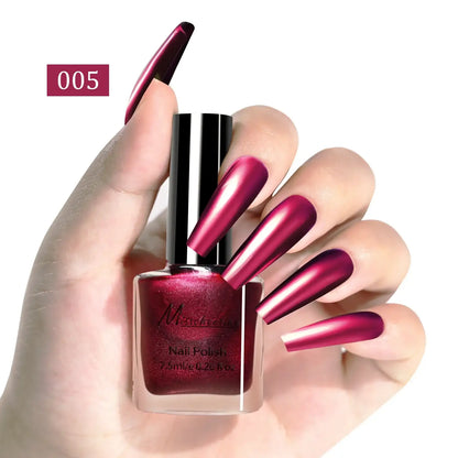 12 Esmaltes metálicos Misscheering