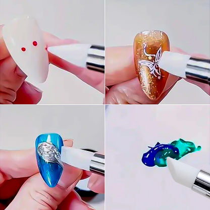 Silicone Nail Brush Set.