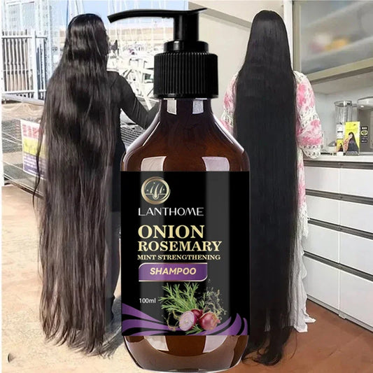 Shampoo for Hair Growth - Rosemary and Onion, Anti-Hair Loss in 7 Days