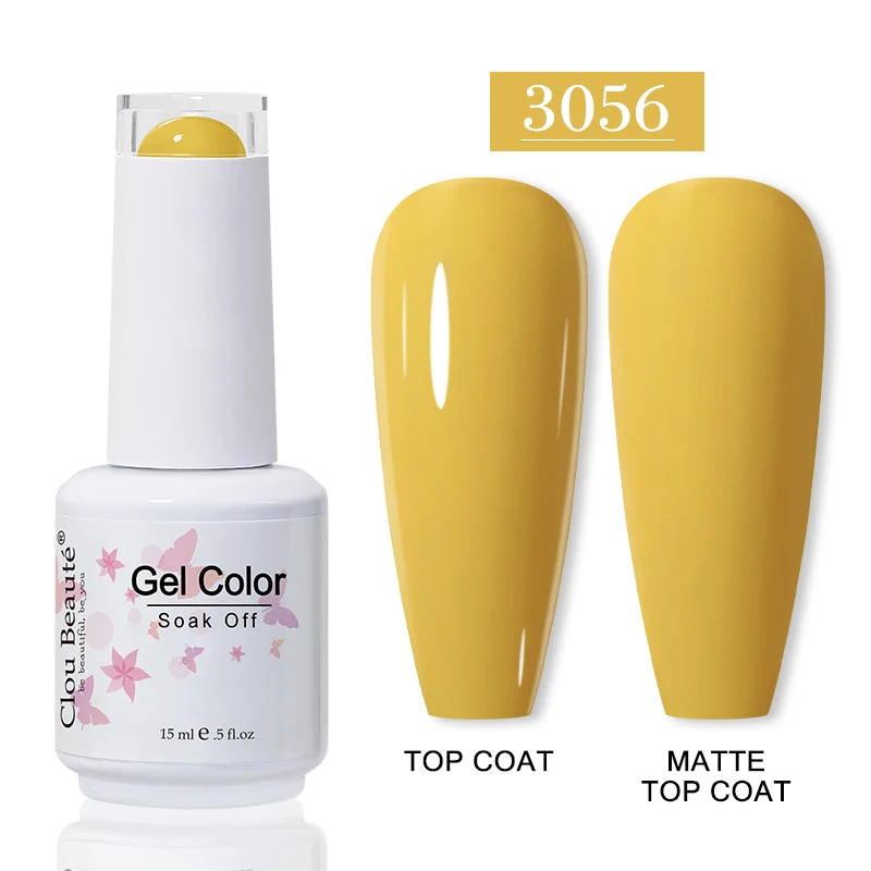 CLOU BEAUTE 30 colores de esmalte en gel de secado UV