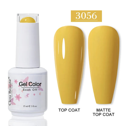 CLOU BEAUTE 30 colores de esmalte en gel de secado UV