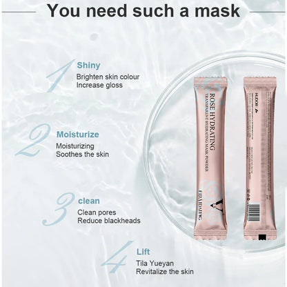 Mascarilla hidratante polvo transparente FUBEICHLY