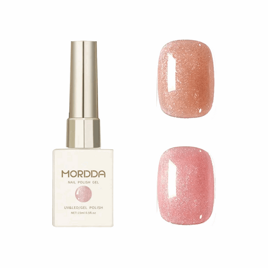 MORDDA 6 esmaltes perlados en gel de secado UV