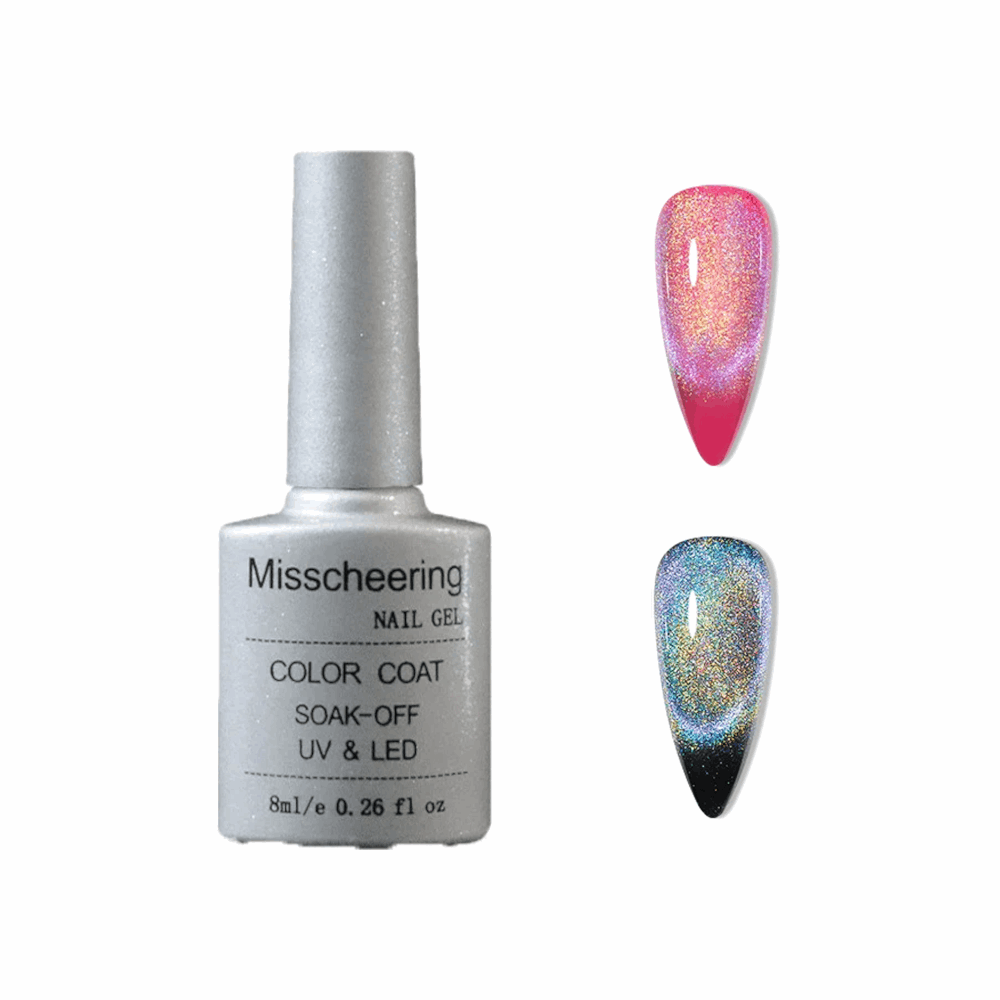 Esmaltes magnéticos arcoiris Misscheering