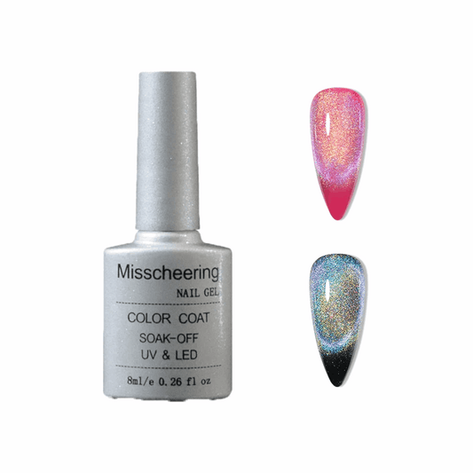Esmaltes magnéticos arcoiris Misscheering