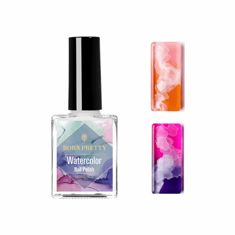 BORN PRETTY Esmalte acuarelas de secado al aire
