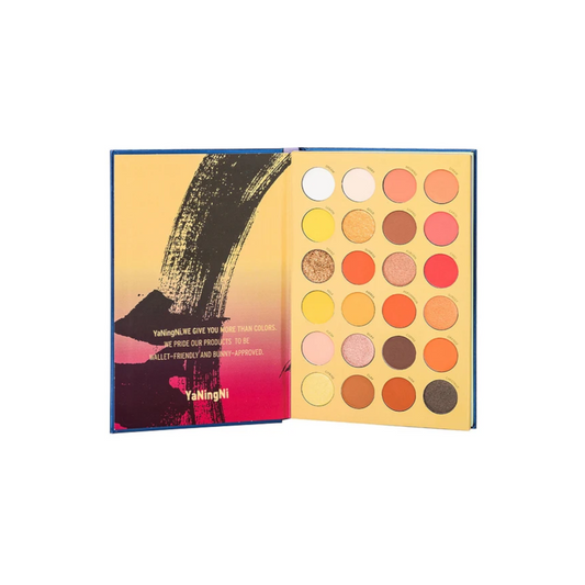 Libro de paletas de sombras 72 colores YaNingNi