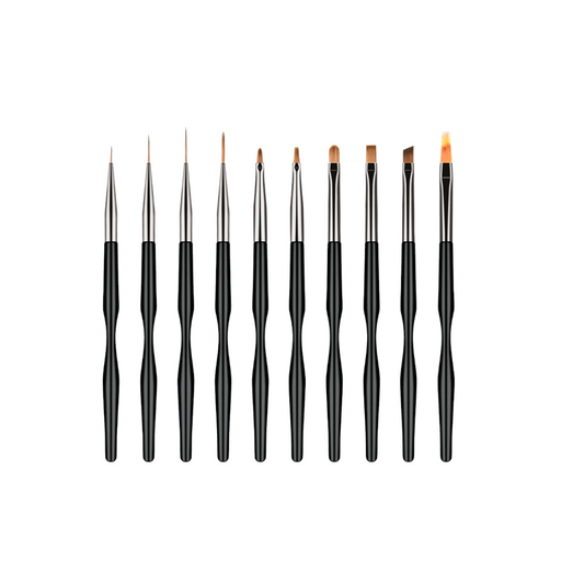 Pinceles para manicuras.