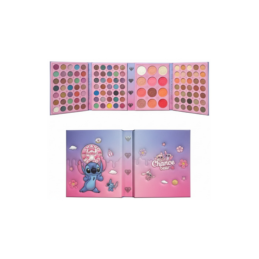 Paleta de sombras para niñas  MINISO Lilo Stitch