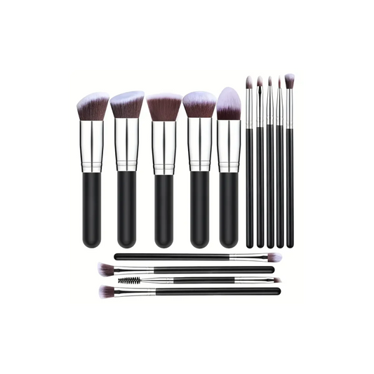 Set de 14 Brochas de Maquillaje.