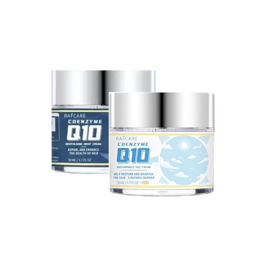 Anti-wrinkle facial care cream set, day and night cream.