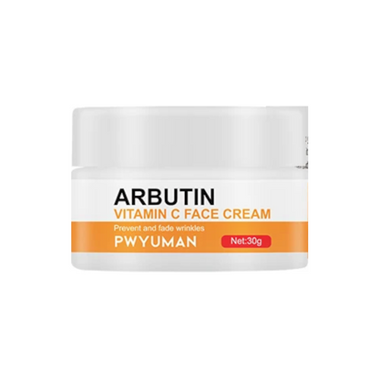 Facial cream with vitamin C and ARBUTIN