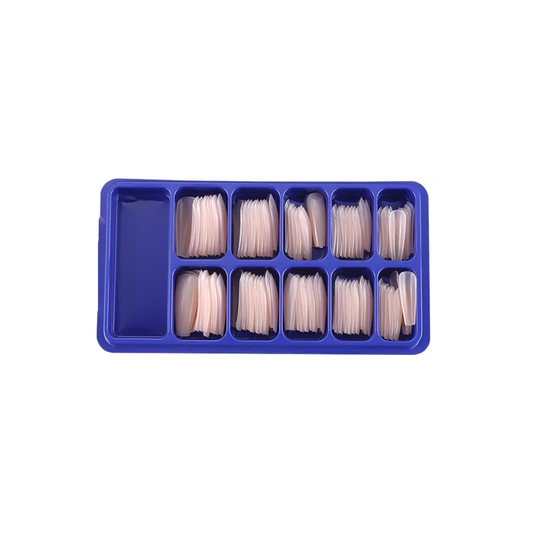 3 Sets de 100 Uñas Postizas largas Nude SWEET TREND